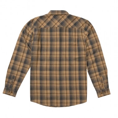 SALTY CREW DAYBREAK LS FLANNEL SHIRT KHAKI