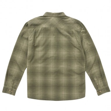 SALTY CREW CASTER LS CORD SHIRT OIL GREEN