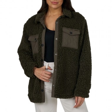 SALTY CREW CALM SEAS W SHACKET DARK OLIVE