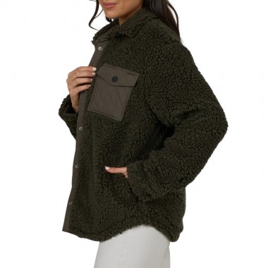 SALTY CREW CALM SEAS W SHACKET DARK OLIVE