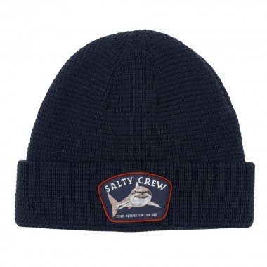 SALTY CREW COASTAL BEANIE DARK NAVY