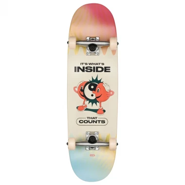 GLOBE KIDS WIDE MID COMPLETE SKATE INNER BALANCE 8.25