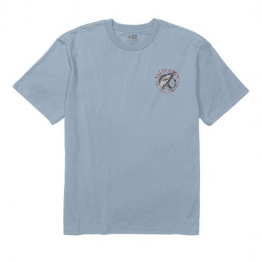 SALTY CREW REEL FLY CLASSIC SS TEE BLUE FOG