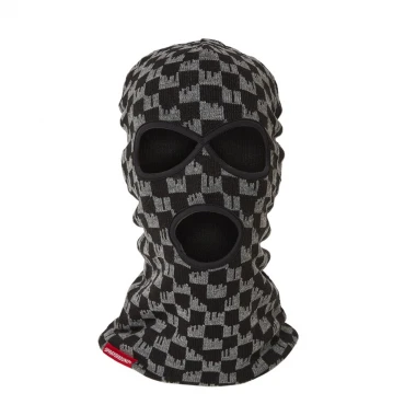 SPRAYGROUND CHECKERED DRIP SKI MASK