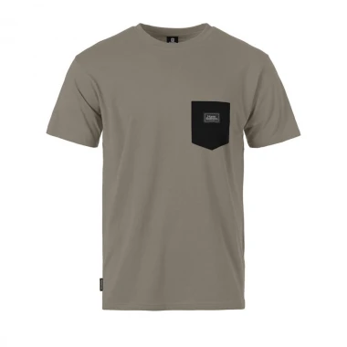 HORSEFEATHERS ALPHA T-SHIRT TAUPE