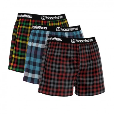HORSEFEATHERS CLAY 3PACK BOXER SHORTS BUNDLE 1