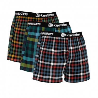 HORSEFEATHERS CLAY 3PACK BOXER SHORTS BUNDLE 3