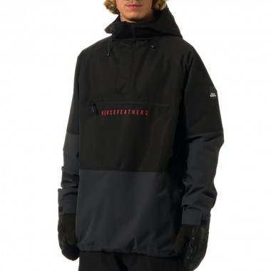 HORSEFEATHERS DONNIE SNOW JACKET BLACK/PHANTOM