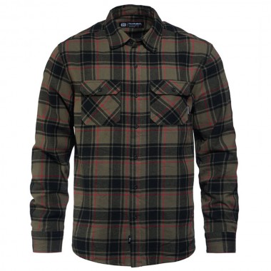 HORSEFEATHERS DOUGH L/S SHIRT TARMAC