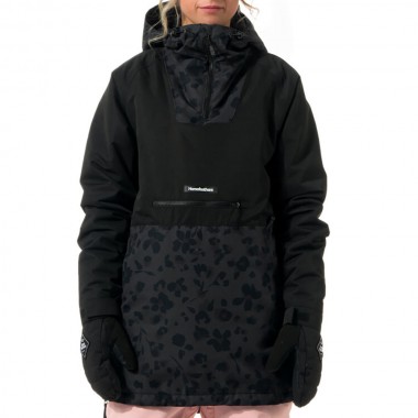HORSEFEATHERS FIORA W ANORAK SNOW JACKET FLORAL CHEETAH