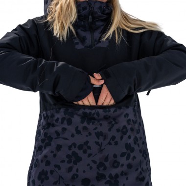 HORSEFEATHERS FIORA W ANORAK SNOW JACKET FLORAL CHEETAH