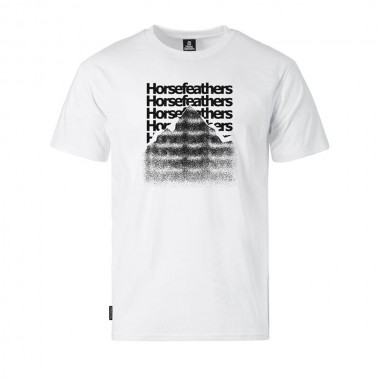 HORSEFEATHERS FOCUS T-SHIRT WHITE