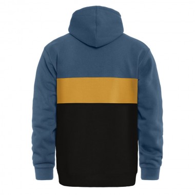 HORSEFEATHERS FULTON HOODIE MOONLIGHT BLUE/BLACK