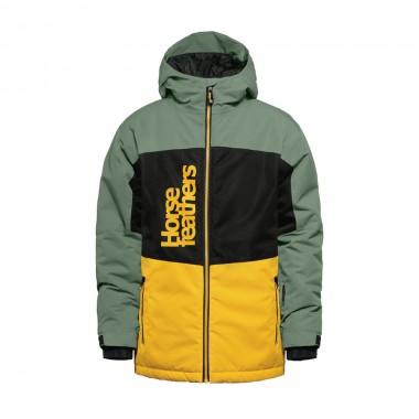 HORSEFEATHERS JUNO YOUTH SNOW JACKET ICEBERG GREEN