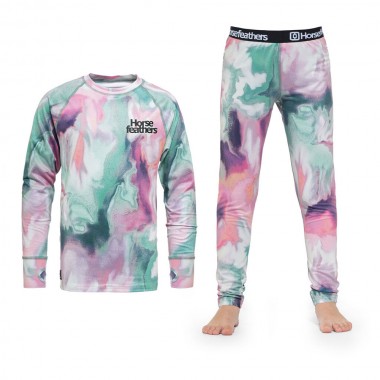 HORSEFEATHERS MATAR THERMAL YOUTH SET RAINBOW