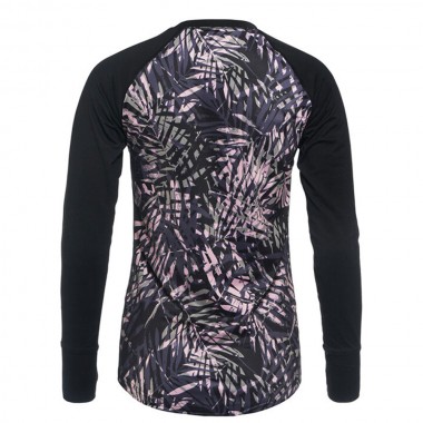 HORSEFEATHERS MIRRA W THERMAL TOP BLACK LEAVES