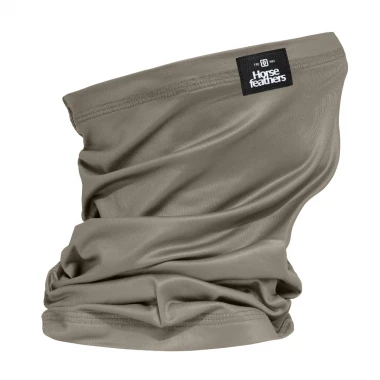 HORSEFEATHERS NECK WARMER TAUPE