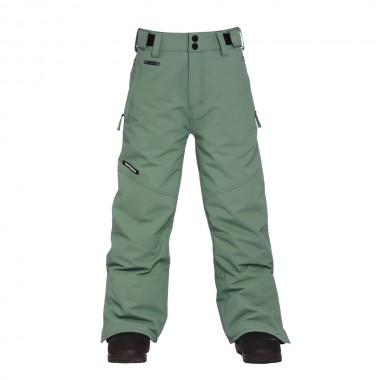 HORSEFEATHERS ORCA YOUTH SNOW PANTS ICEBERG GREEN
