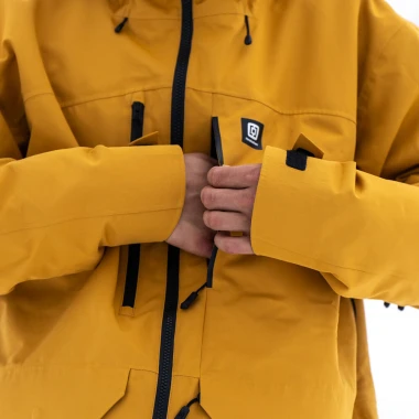 HORSEFEATHERS PEARL SNOW JACKET AMBER GOLD