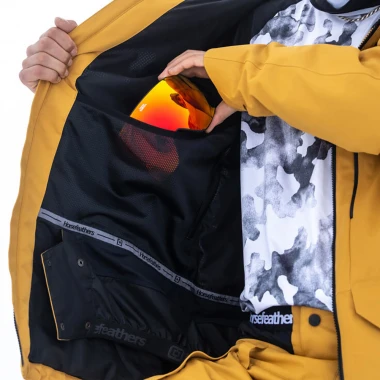HORSEFEATHERS PEARL SNOW JACKET AMBER GOLD