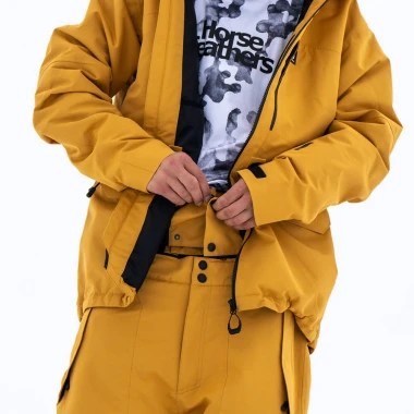 HORSEFEATHERS PEARL SNOW JACKET AMBER GOLD