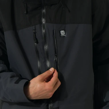 HORSEFEATHERS PEARL SNOW JACKET BLACK/PHANTOM