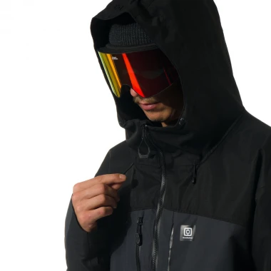 HORSEFEATHERS PEARL SNOW JACKET BLACK/PHANTOM