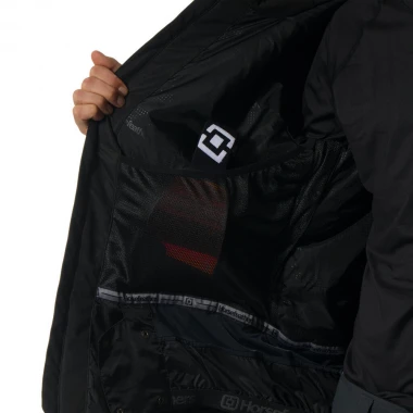 HORSEFEATHERS PEARL SNOW JACKET BLACK/PHANTOM