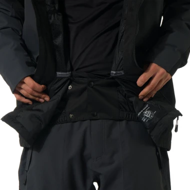 HORSEFEATHERS PEARL SNOW JACKET BLACK/PHANTOM