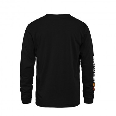 HORSEFEATHERS RACEWAY LS T-SHIRT BLACK
