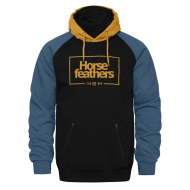 HORSEFEATHERS SHERMAN HOODIE HONEY/BLACK