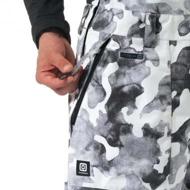 HORSEFEATHERS TRANSFER BIB SNOW PANTS ARCTIC CAMO