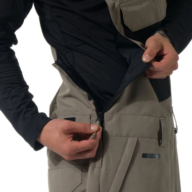 HORSEFEATHERS TRANSFER BIB SNOW PANTS TAUPE