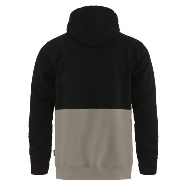 HORSEFEATHERS VICK HOODIE BLACK/TAUPE