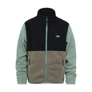 HORSEFEATHERS VIGO YOUTH ZIP FLEECE ICEBERG GREEN