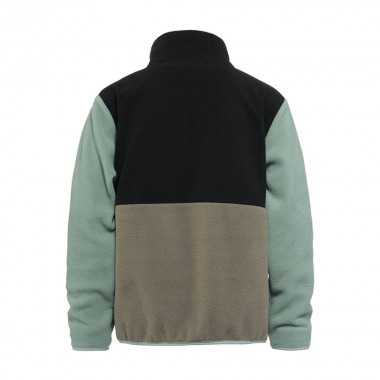 HORSEFEATHERS VIGO YOUTH ZIP FLEECE ICEBERG GREEN