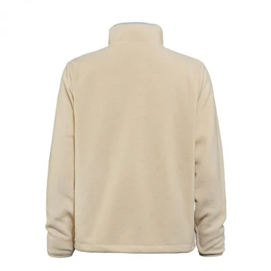 HORSEFEATHERS VIVA 1/2 ZIP FLEECE SWEATSHIRT CREAM