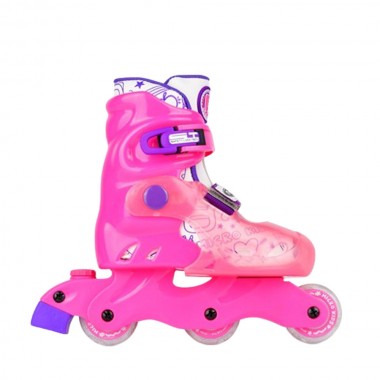 MICRO FUTURE COMBO LED K INLINE SKATES PLUM