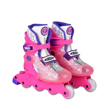 MICRO FUTURE COMBO LED K INLINE SKATES PLUM