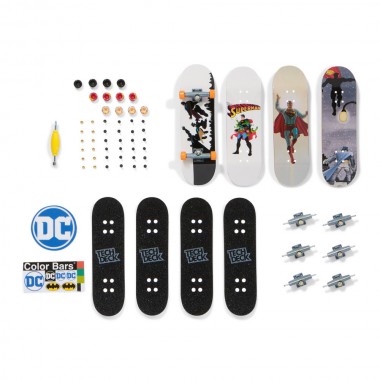TECH DECK 4PACK FINGERBOARD DC 20147658