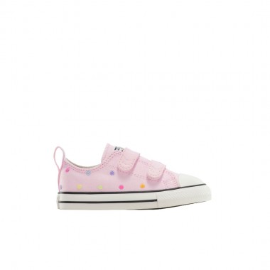 CONVERSE CHUCK TAYLOR ALL STAR 2V INF SHOES SUGAR BERRY/MULTI