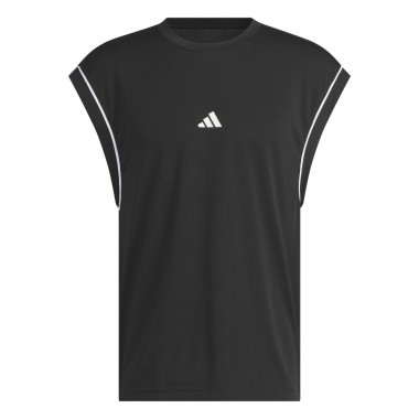 ADIDAS BASKETBALL ALL-WORLD SLEEVELESS TANK TOP BLACK/BLACK
