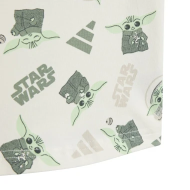ADIDAS X STAR WARS MANDALORIAN INF SHORTS/TEE SET OWHITE/MULTCO