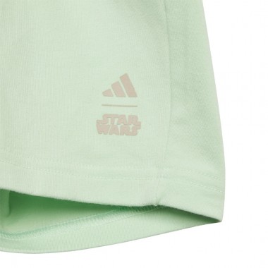 ADIDAS X STAR WARS MANDALORIAN INF SHORTS/TEE SET OWHITE/MULTCO