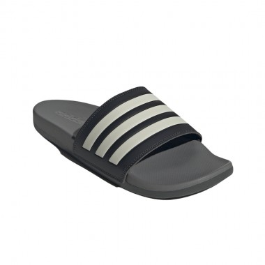 ADIDAS ADILETTE COMFORT SLIDES CARBON/ORBGRY/GREFOU