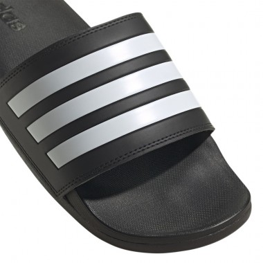 ADIDAS ADILETTE COMFORT SLIDES CBLACK/FTWWHT/CBLACK