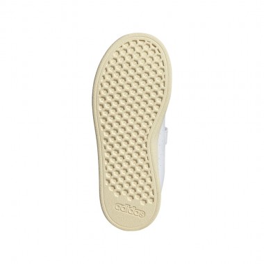 ADIDAS ADVANTAGE SMILEY K SHOES FTWWHT/BYELLO/CBLACK