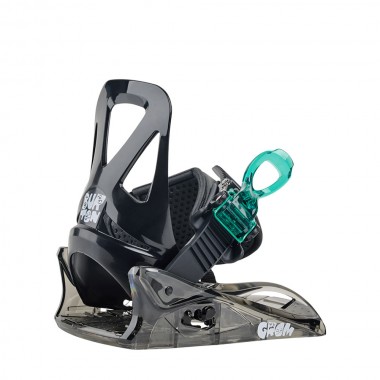 BURTON MINI GROM DISC KIDS SNOWBOARD BINDINGS BLACK