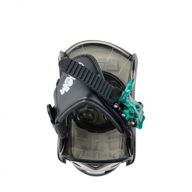 BURTON MINI GROM DISC KIDS SNOWBOARD BINDINGS BLACK