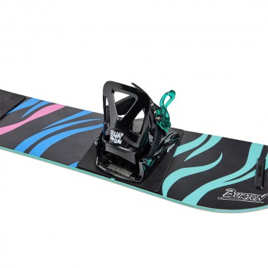 BURTON MINI GROM DISC KIDS SNOWBOARD BINDINGS BLACK